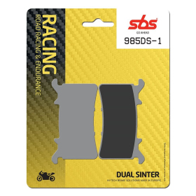 SBS DS Racing Dual 985DS-1 Sintered Brake Pads BMW / Honda 1000cc 20-24