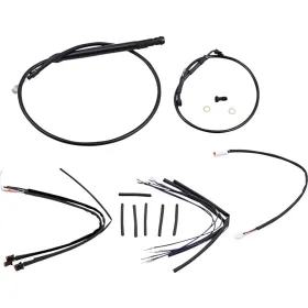 BURLY BRAND Ape Hangers handlebars Cables / Lines Extension Kit Harley Davidson 1750-1923cc 2018-2026