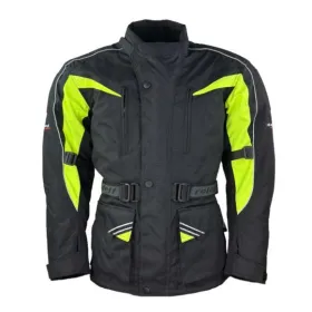 ROLEFF Textile jacket black / yellow