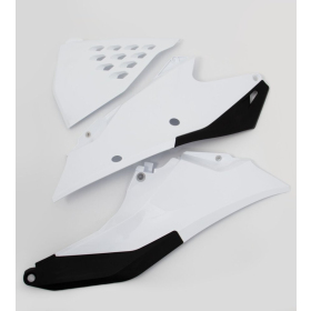 UFO Side Panel GasGas EC / EX / MC 125-450cc 21-23 White/Black