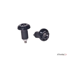 Puig Bar Ends Aluminium Race Universal Black 13-18mm