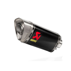 AKRAPOVIC Racing Line Replacement Muffler Carbon Fiber / Titanium Yamaha MT-09 890 21-25