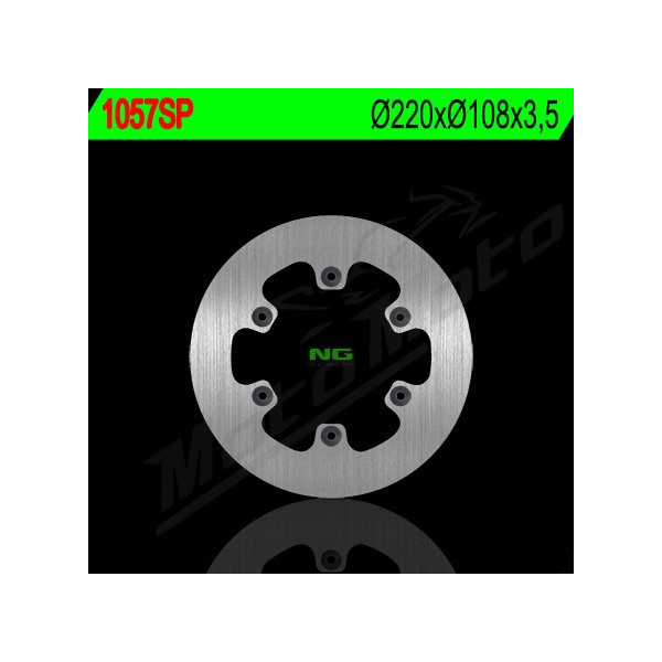 NG Rear Fixed Brake Disc 220x108x3.5mm AJP / Beta / Fantic / Gas Gas / Rieju 125-450cc 96-25