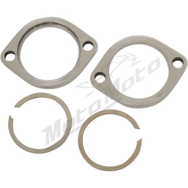 DRAG SPECIALTIES Exhaust Flange Kit Harley Davidson FLD / FLFBS / FLH / FLHCS / FLHR 1340-1977cc 83-24
