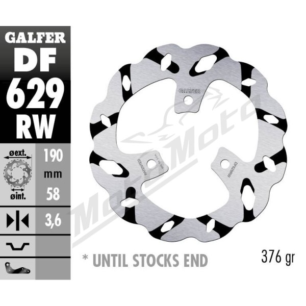 GALFER Wave® Front Brake Rotor Aprilia / Beta / Gilera / MBK / Peugeot / Piaggio / Yamaha 50-150cc 93-20