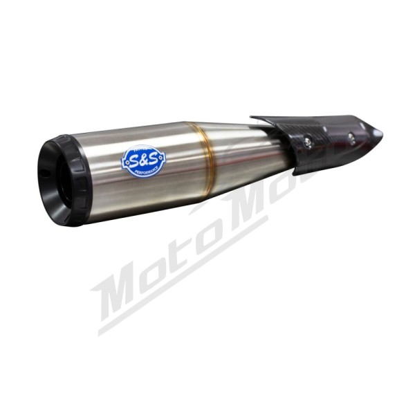 S&S CYCLE Grand National Slip-On Mufflers Harley Davidson Indian FTR 1200cc 19-22