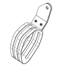 AKRAPOVIC Muffler Clamp TR32