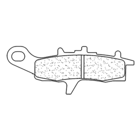 CL BRAKES 2750MX10 stabdžių trinkelės KAWASAKI KX / SUZUKI RM 80-100 97-24