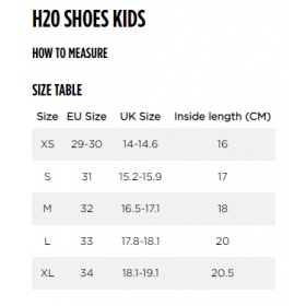 Jobe H2O Shoes 2MM Kids