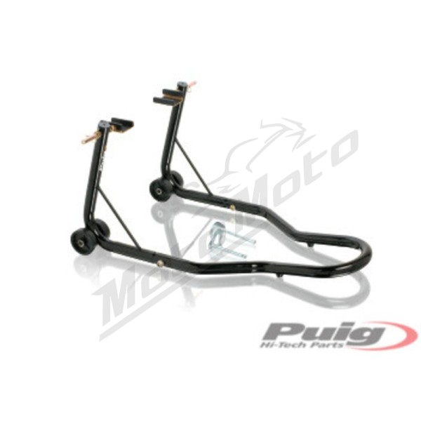 Puig Stand Padoock Support Rear Whit Hooks C/Black