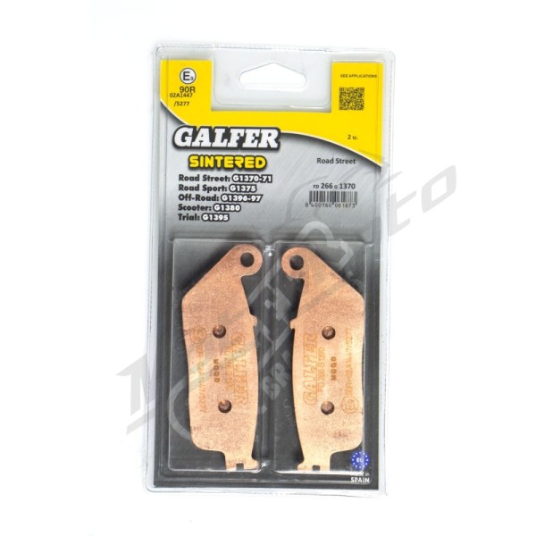 GALFER HH Sintered Brake Pads Benelli / BMW / Cagiva / CF Moto / Generic / Honda 125-1200cc 88-25