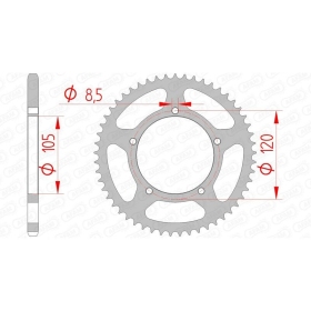 AFAM Steel Standard Rear Sprocket 420 50-53 teeth
