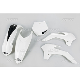 Ufo Plastics kit KTM SX 85cc 13-17 White/Black