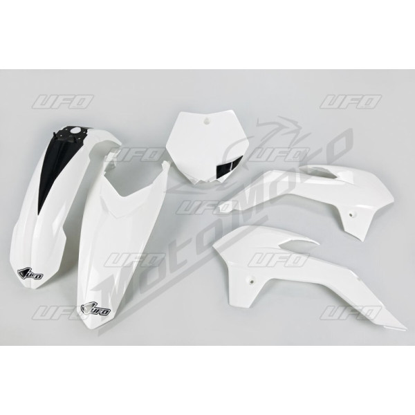 Ufo Plastics kit KTM SX 85cc 13-17 White/Black