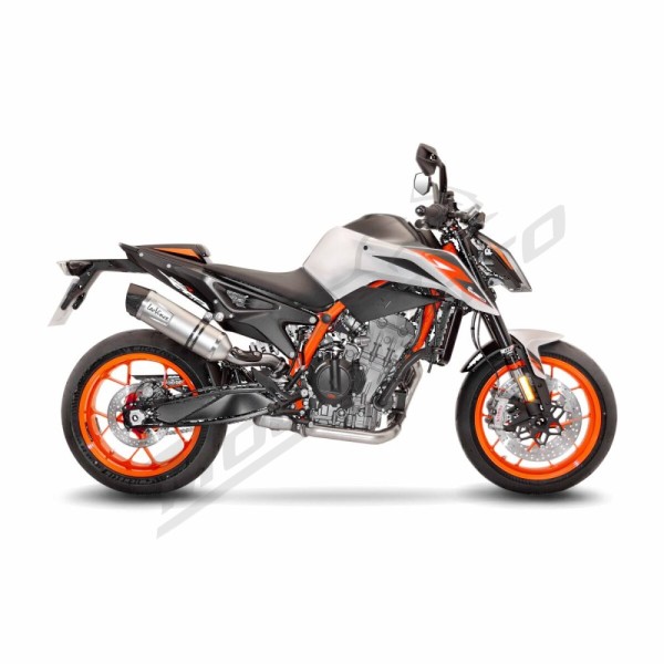 LEOVINCE LV One Evo Stainless Steel Slip-On Muffler KTM DUKE 790-890 18-23