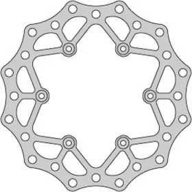 Delta braking disc rear (240x115x4mm) Yamaha YZ / WR / YZF / WRF 125-426 98-01