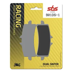 SBS DS Racing 901DS-1 Dual Sintered Brake Pads Aprilia / BMW / Ducati / Honda / Triumph 675-1400cc 08->
