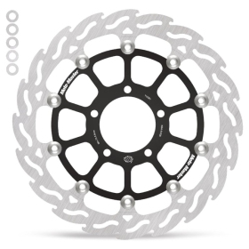 MOTO-MASTER Flame Racing Front Floating Brake Disc Kawasaki ZX-10R 1000 16-25