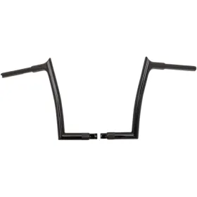 FAT BAGGERS INC. Pointed Top Handlebar Black 89x40.5cm Harley Davidson FLTRK / FLTRT / FLTRU / FLTRXS / FLTRXSE 1690-1923 15-24