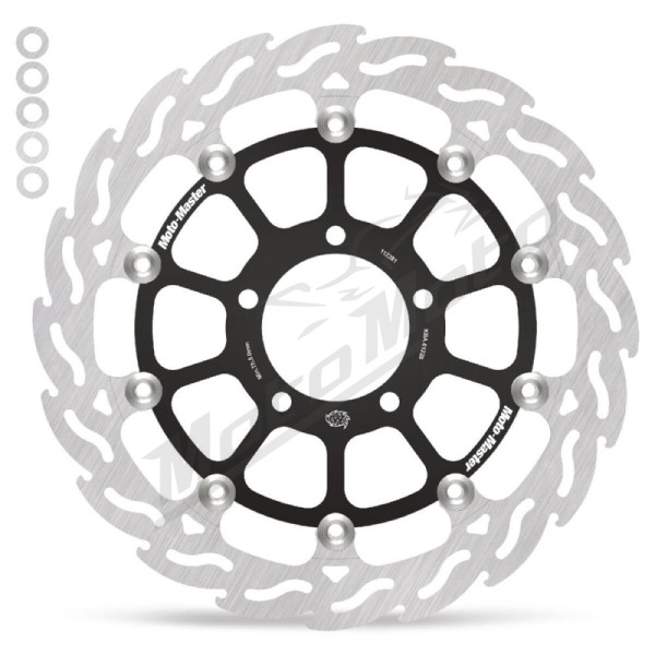 MOTO-MASTER Flame Racing Front Floating Brake Disc Kawasaki ZX-10R 1000 16-25