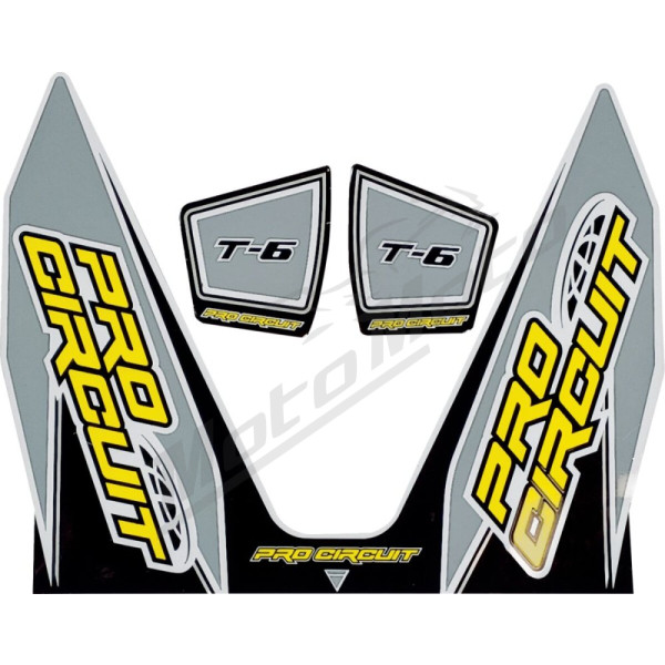 PRO CIRCUIT T-6 Exhaust Decals