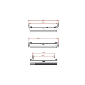 HIGHSIDER Pro Frame-R2 Type 5 Universalus priekinis žibintas Ø165mm