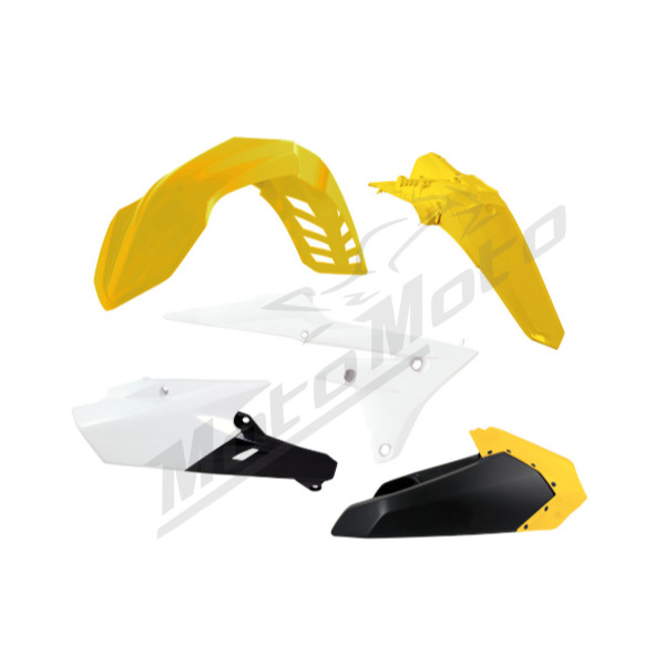 Racetech Plastikų Kompl. Yamaha WR-F 250-450cc 15-19 Geltona/Balta
