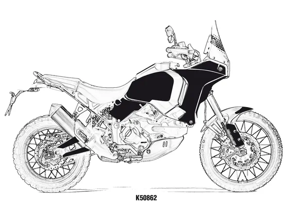 UNIRACING Stickers kit Ducati Desert X 950cc 22-24