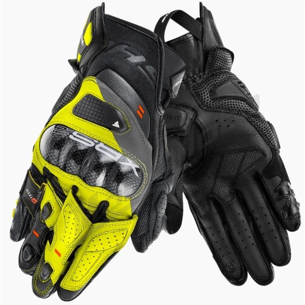 Shima XRS-3 Men Leather Gloves Black / Yellow