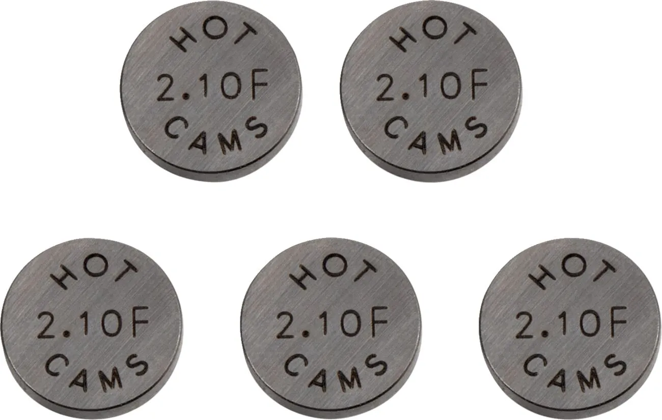 HOT CAMS Replacement Valve Shims Ø10x2,10 mm - 5pcs