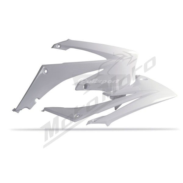 POLISPORT Radiator Covers Honda CRF250R/CRF450R 09-12