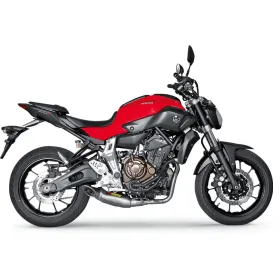 AKRAPOVIC Racing Line Nerūdijančio plieno / titano išmetimo sistema Yamaha MT-07 690 14-16