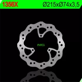 NG BRAKES 1356X Wave Fixed Brake Disc PEUGEOT SPEEDFIGHT 50 09-19