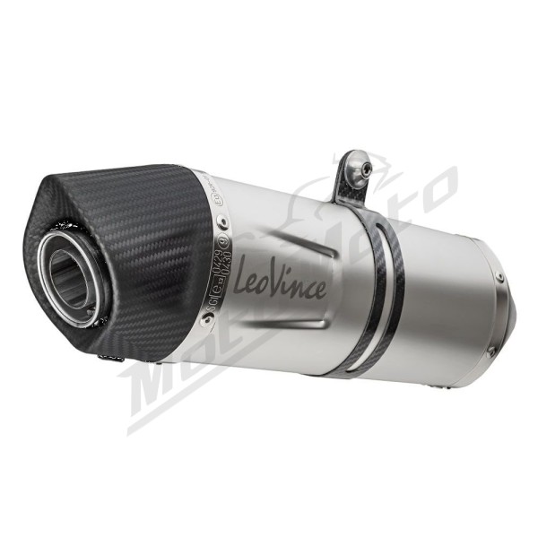 LEOVINCE LV One Evo Stainless Steel Slip-On Muffler SUZUKI GSX-S 750 17-20