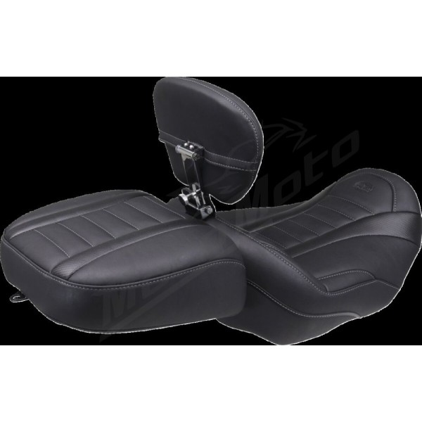 MUSTANG Deluxe Touring Solo Seat Harley-Davidson FLHX / FLHXS / FLHXSE / FLTRK / FLTRX / FLTRXS / FLTRXSE / FLTRXST / FLTRXSTSE 1750–1977 cc 2023–2025
