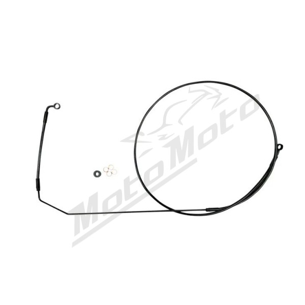 MAGNUM SHIELDING XR Upper Brake Line Kit ABS Black Indian Chief / Chieftain / Roadmaster / Springfield / Super Chief 1810/1890 15-22 148.6cm