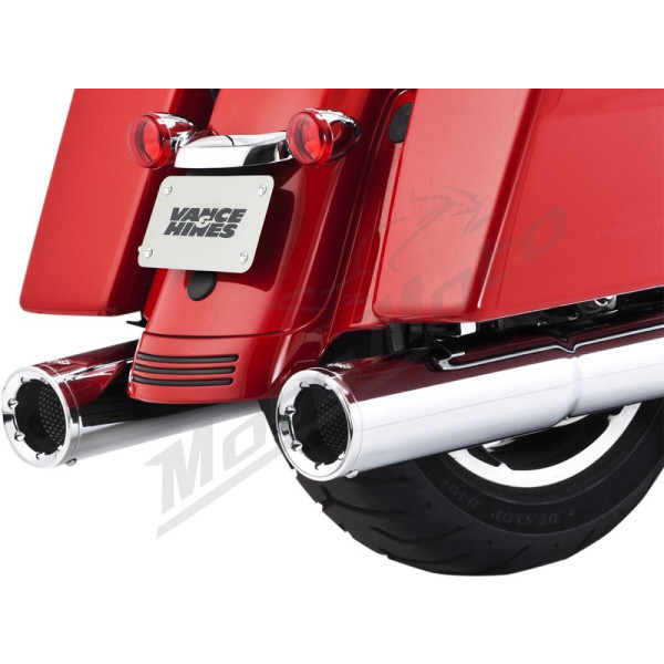 VANCE & HINES Hi-Output Slip-On Mufflers Harley Davidson FLTRXSE / FLTRXS / FLHX / FLHR 1750-1977cc 17-25