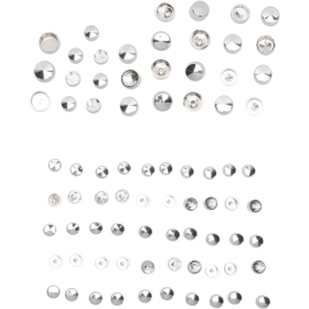 DRAG SPECIALTIES Engine Bolt Cover Kit Harley Davidson FLD / FLHR / FLHRC / FLHRCI 1340-1800cc 99-13
