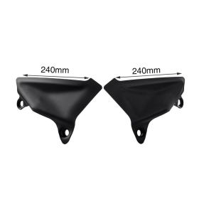 WRS DU019NO Side Deflectors Matt Black Ducati Multistrada V4 1200cc 21-24