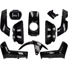 PLASTIC PARTS BLACK KIT NIU MQi / GTS / Sport