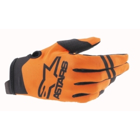 Alpinestars Radar pirštinės oranžinė/juoda