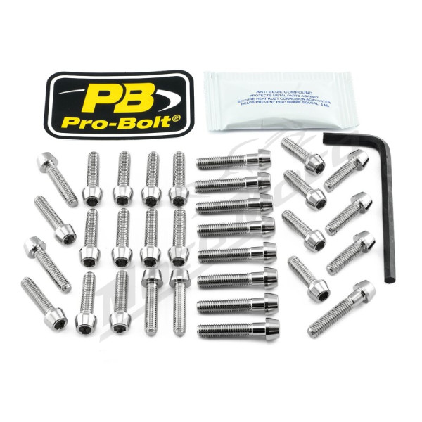 PRO BOLT Stainless Steel Engine Bolt Kit For Yamaha YZF-R6 600cc 17-25