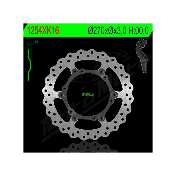 NG Front Floating Brake Disc 270X3mm Husaberg / KTM 150-625cc 01-08
