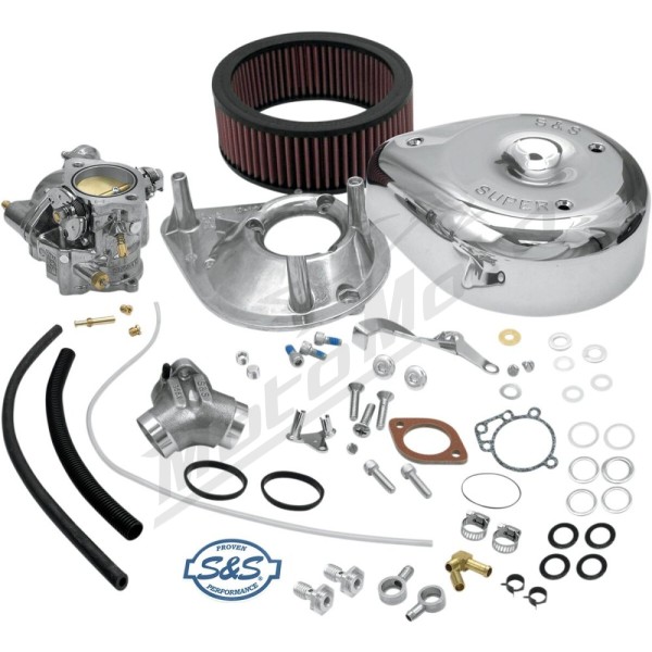 S&S CYCLE Super E Carburetor Kit with Manifold Harley Davidson XL / XLH 883-1200cc 91-03