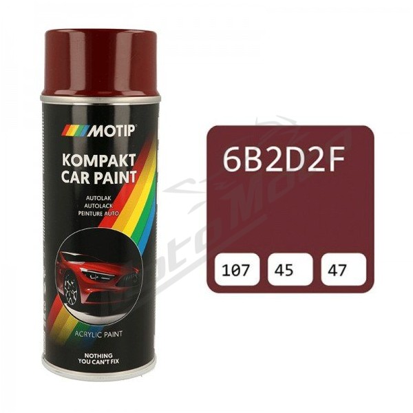 MOTIP Coloured paint 6B2D2F 400ml