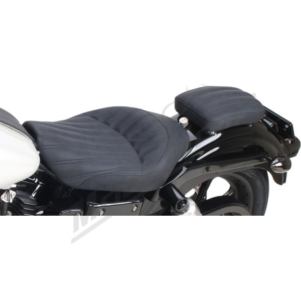SADDLEMEN Knuckle Pleated Detachable Pillion Pad 25.5x18cm