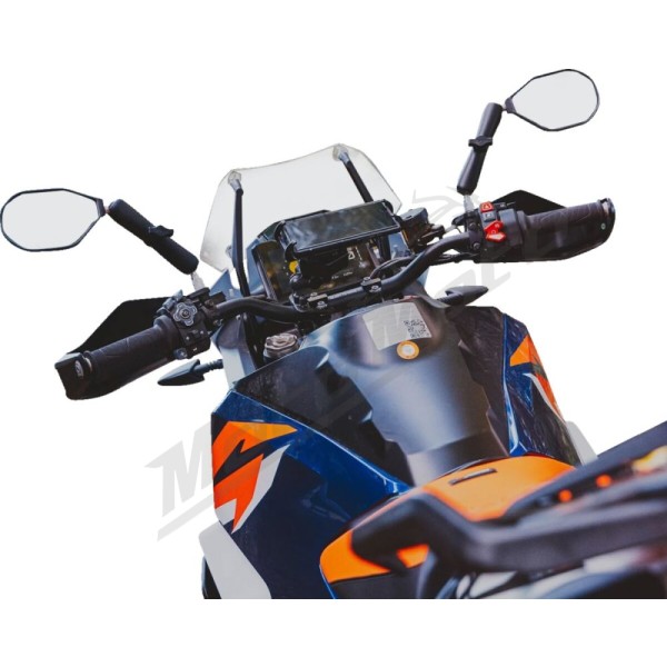 RAM MOUNTS Tough-Mirror™ Kit with M10-1.25 Bases/Reverse Adapter - Long Arm