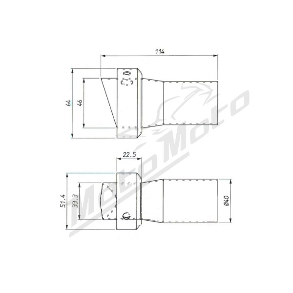 SPARK DB Killer Insert FORCE Ø40mm
