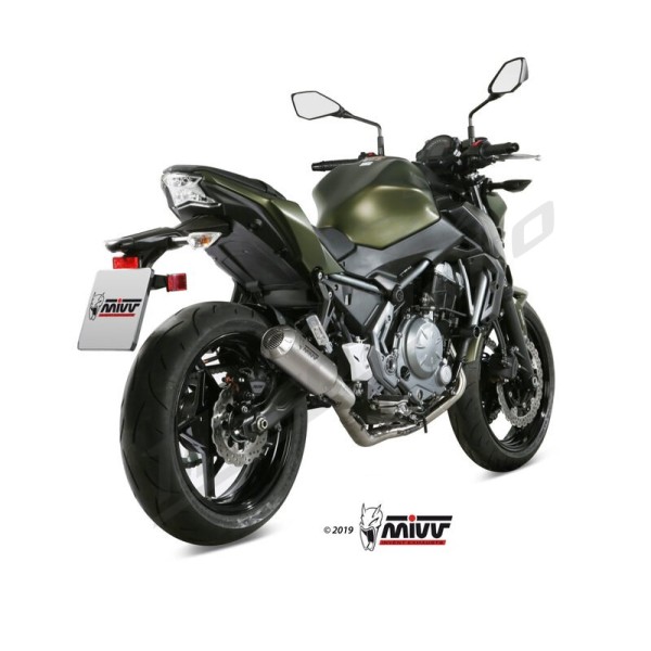 MIVV MK3 Full Exhaust System Kawasaki Ninja 650 17-22