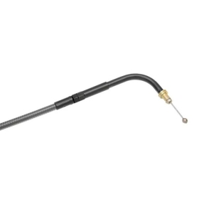 MAGNUM SHIELDING Black Pearl Throttle Cable Harley Davidson FLD / FLHRI / FLHX / FLS / FXD / FXDL / XL / XLH 883/1690 96-18 110.5cm